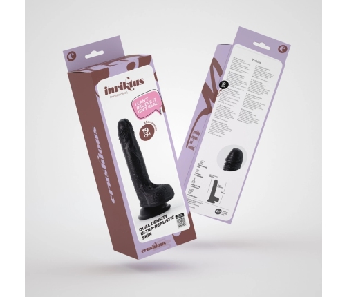 Crushious Inviktus Liquid Silicone Model 19 cm Black - Flexible System