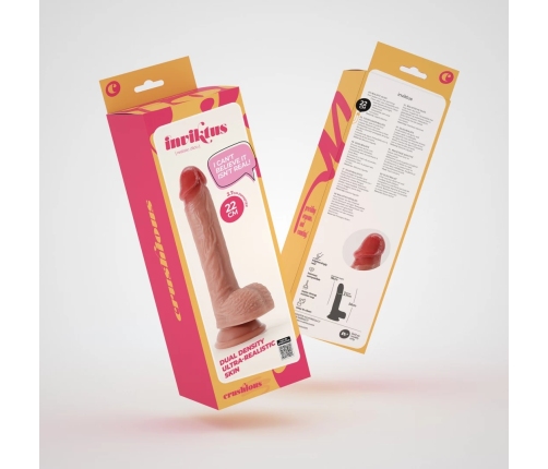 Crushious Inviktus Liquid Silicone Intimate Device 22cm Flesh Tone