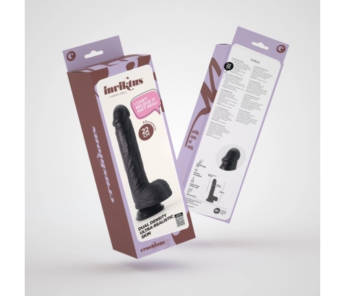 Crushious Inviktus Intimate Silicone Model 22 cm Black