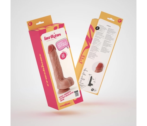 Crushious Inviktus Liquid Silicone Intimate Model 22cm Flesh Tone