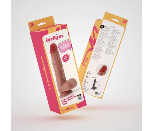 Crushious Inviktus Liquid Silicone Model 23 cm Flesh - Flexible System