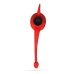 Crushious Daemon Vibrating Silicone Ring Red 10 Modes 12.5cm
