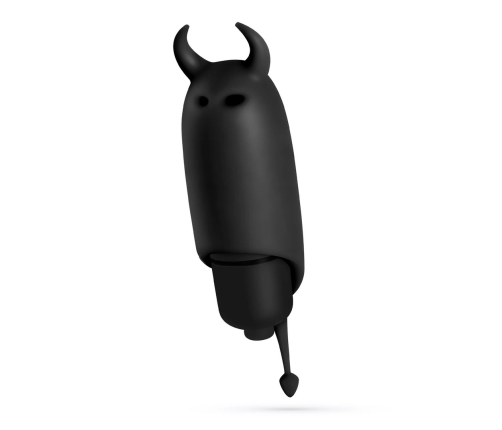 Crushious O-Pet Devil Vibrating Bullet Black 10 Modes Compact Design