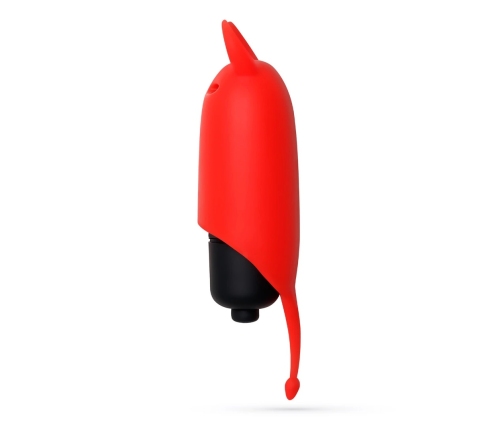 Crushious O-Pet Devil Vibrating Bullet Red 10 Modes Compact Design