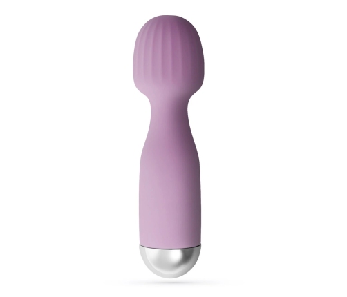 Crushious Wanderlust Mini Wand Massager Lilac - Compact Silicone, 10 Modes