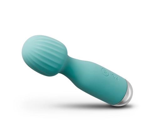 Crushious Wanderlust Mini Wand Massager Mint Green Compact 15cm
