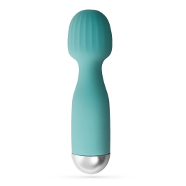Crushious Wanderlust Mini Wand Massager Mint Green Compact 15cm