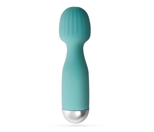 Crushious Wanderlust Mini Wand Massager Mint Green Compact 15cm