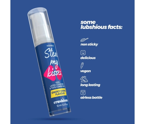 Steal My Kisses Energy Drink Aroma Water-Based Lubricant Gel 10 ml