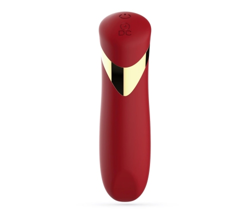 Crushious Blinders Rechargeable Mini Vibrating Device Red 10 Modes