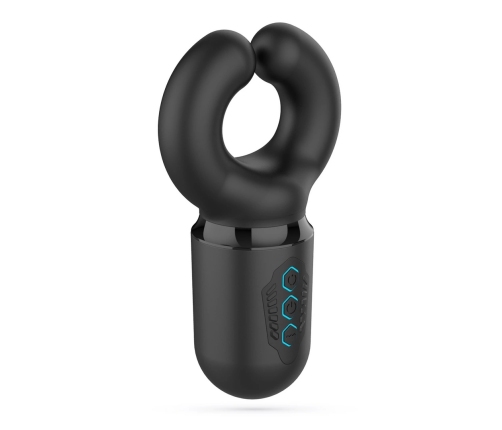 Crushious Kong Intimate Machine with Pressure & Vibration Black 16cm