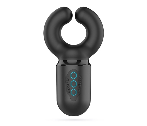 Crushious Kong Intimate Machine with Pressure & Vibration Black 16cm