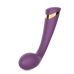 Crushious Midas Flexible G-Spot Massager Purple 21cm Silicone ABS