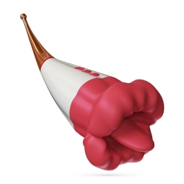 Jagger Double-Ended Vibrating Stimulator Red Silicone 19.5cm Jagger Double-Ended Vibrating Stimulator Red Silicone 19.5cm