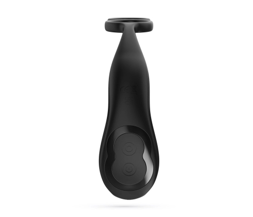 Erixos Pro Black - Vibrating Prostate Model with Dual Support Rings