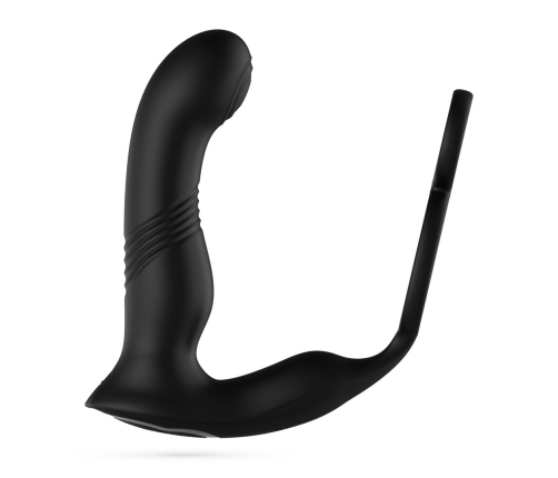 Erixos Pro Black - Vibrating Prostate Model with Dual Support Rings