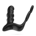Crushious Crixus Black - Vibrating Prostate Model with Dual Support Rings