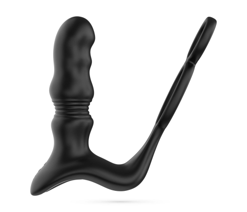Crushious Crixus Black - Vibrating Prostate Model with Dual Support Rings