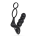 Crushious Crixus Black - Vibrating Prostate Model with Dual Support Rings