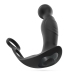 Crushious Flamma Black - Vibrating Prostate Model with Dual Rings 16 cm