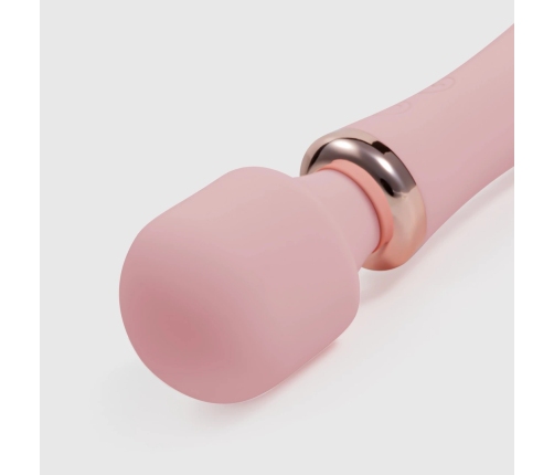 Crushious Jinx Dual Wand Massager Heated Silicone Rose Wine 21cm