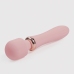 Crushious Jinx Dual Wand Massager Heated Silicone Rose Wine 21cm