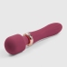 Crushious Jinx Dual Wand Massager Red Wine - Heating & 10 Modes, 21cm