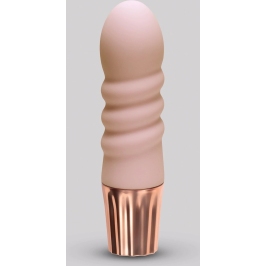 Crushious Mellow Mini Massager Vibrating Device Pink 11cm Silicone