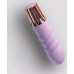 Crushious Mellow Bubbles Mini Vibrator Lavender 11cm Silicone USB