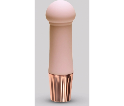Crushious Mellow Puff Mini Wand - Compact Pink Massager, 11 cm