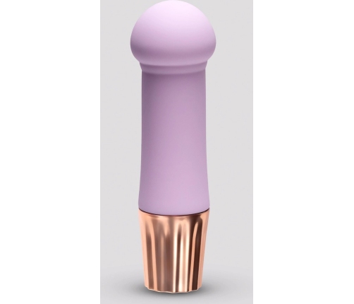Crushious Mellow Puff Mini Wand - Lavender, 10 Vibration Modes, 11 cm