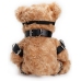 Crushious Crushito Plush Bear 31cm Black - Decorative Collectible with Harness