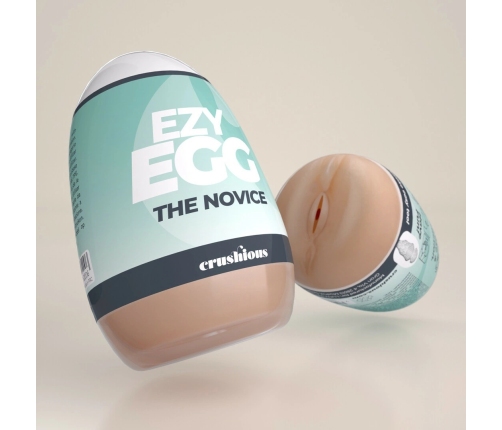 Crushious Ezy Egg The Novice Turquoise Intimate Soft-Touch Device