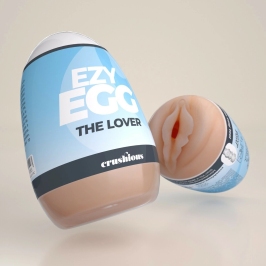 Crushious Ezy Egg The Lover Blue Intimate Stimulation Device TPE ABS Crushious Ezy Egg The Lover Blue Intimate Stimulation Device TPE ABS