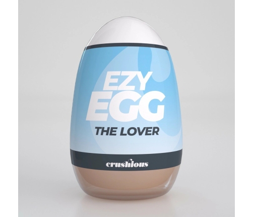 Crushious Ezy Egg The Lover Blue Intimate Stimulation Device TPE ABS