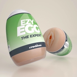 Crushious Ezy Egg The Expert Green Compact Intimate Device TPE ABS Crushious Ezy Egg The Expert Green Compact Intimate Device TPE ABS
