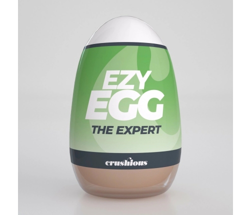 Crushious Ezy Egg The Expert Green Compact Intimate Device TPE ABS