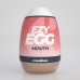 Crushious Ezy Egg Red - Compact Intimate Device with Textured Interior