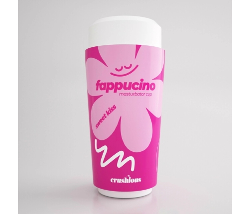 Crushious Fappucino Sweet Kiss Intimate Cup Pink TPE/ABS Compact Model