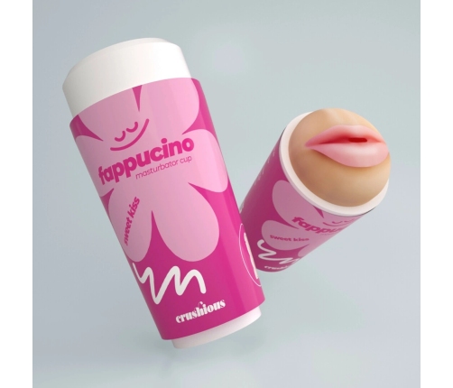 Crushious Fappucino Sweet Kiss Intimate Cup Pink TPE/ABS Compact Model