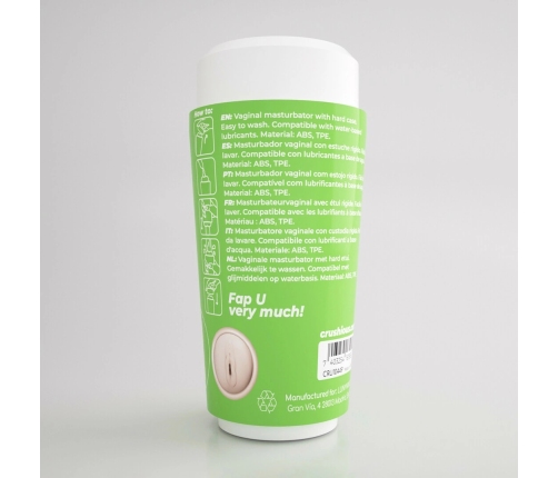 Crushious Fappucino Creamy Puss Green - Intimate Cup, Soft TPE Liner