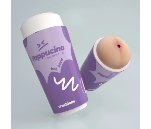 Crushious Fappucino Hot Buns Intimate Device Purple Compact Cup