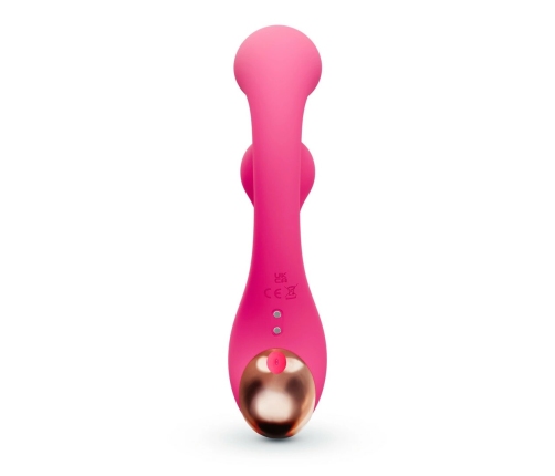 Crushious Pleaser Pink Intimate Device with Rotating Stimulation 17.7cm