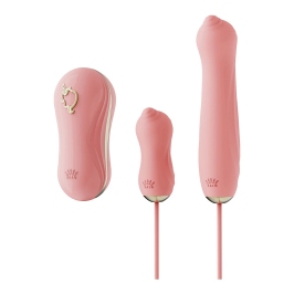 Sucking Vibrator with Pump and Different Attachments