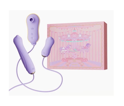 Sucking Vibrator with Pump and Different Attachments