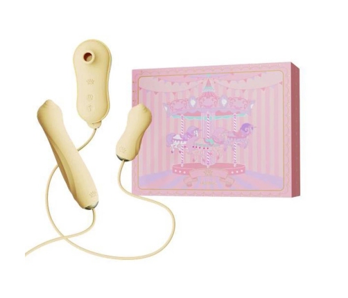 Sucking Vibrator with Pump and Different Attachments