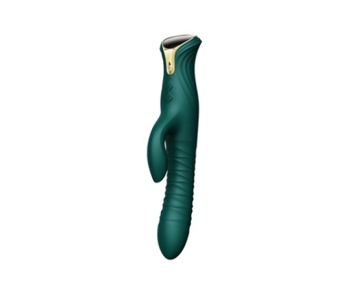 ZALO MOSE Rabbit Thruster Intimate Machine Turquoise Green