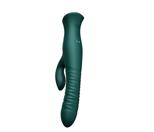 ZALO MOSE Rabbit Thruster Intimate Machine Turquoise Green