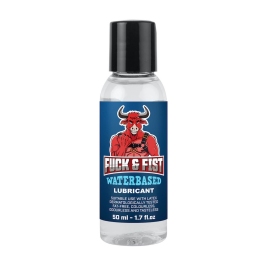 Fuck & Fist Water-Based Lubricant 50ml - Ultra-Light Formula, Condom Safe