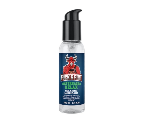 Fuck & Fist Waterbased Relax Lubricant Menthol 100ml - Refreshing Formula